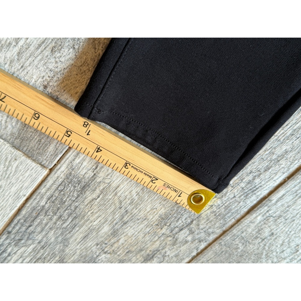 Eddie Bauer Slim Straight Pants Womens 6 Black 5-Pocket Stretch Hiking Travex - Picture 12 of 12